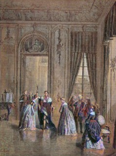 In the castle of Wilhelmsthal