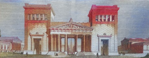 das Gebäude Propylaen in München