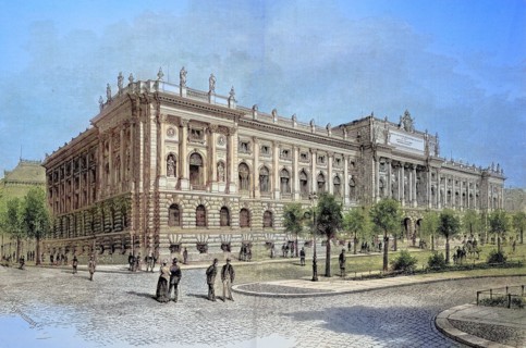 Gebäude der Universitätsbibliothek in Leipzig