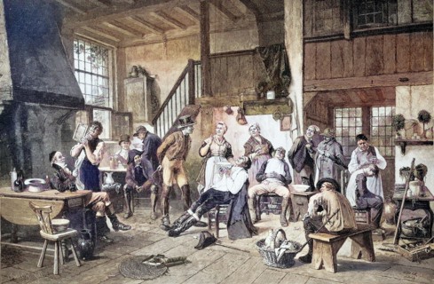 In the barber shop