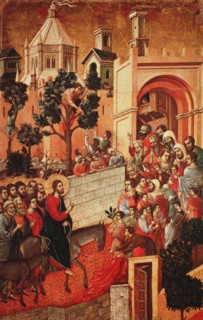 Duccio di Buoninsegna (* c. 1255 probably in Siena; † 1318 or 1319 in Siena) was an Italian painter