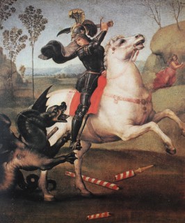 St George Fighting the Dragon