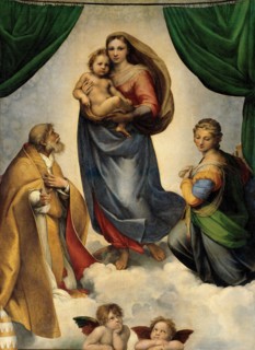 The Sistine Madonna by Raffaello Sanzio da Urbino