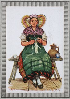 Traditional Costumes In Germany In The 19Th Century