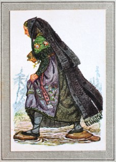 Traditional Costumes In Germany In The 19Th Century