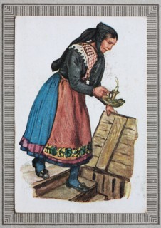 Traditional Costumes In Germany In The 19Th Century