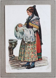 Traditional Costumes In Germany In The 19Th Century