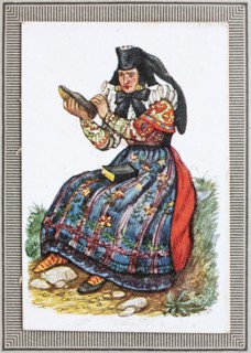Traditional Costumes In Germany In The 19Th Century