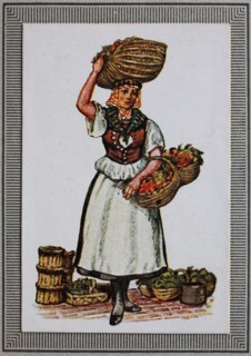 Traditional Costumes In Germany In The 19Th Century
