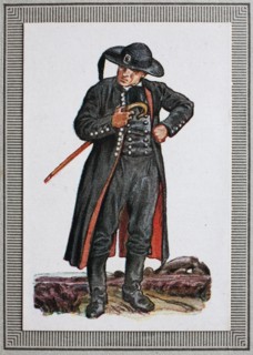 Traditional Costumes In Germany In The 19Th Century