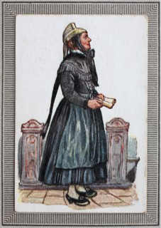 Traditional Costumes In Germany In The 19Th Century