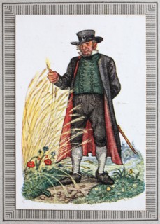 Traditional Costumes In Germany In The 19Th Century