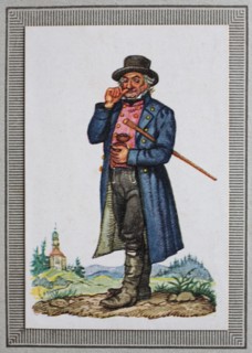 Traditional Costumes In Germany In The 19Th Century