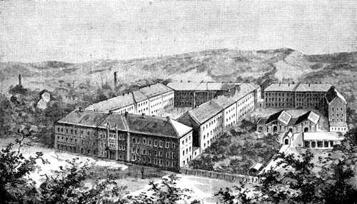 The Porcelain Factory In Triebischtal In 1880