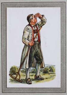Traditional Costumes In Germany In The 19Th Century