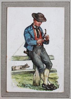 Traditional Costumes In Germany In The 19Th Century