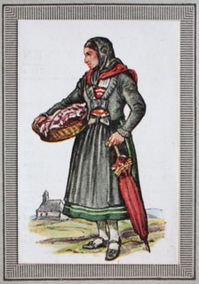 Traditional Costumes In Germany In The 19Th Century