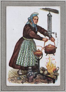 Traditional Costumes In Germany In The 19Th Century