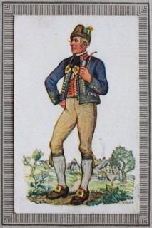 Traditional Costumes In Germany In The 19Th Century