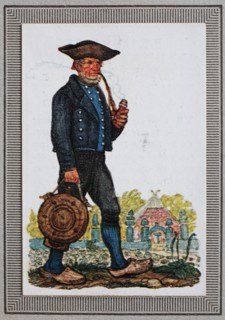 Traditional Costumes In Germany In The 19Th Century