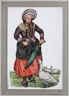 Traditional Costumes In Germany In The 19Th Century