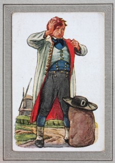 Traditional Costumes In Germany In The 19Th Century