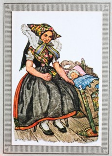 Traditional Costumes In Germany In The 19Th Century