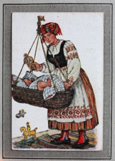 Traditional Costumes In Germany In The 19Th Century