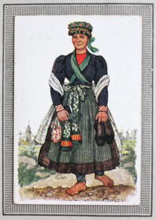 Traditional Costumes In Germany In The 19Th Century