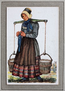 Traditional Costumes In Germany In The 19Th Century