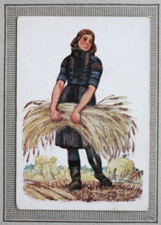 Traditional Costumes In Germany In The 19Th Century