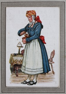 Traditional Costumes In Germany In The 19Th Century