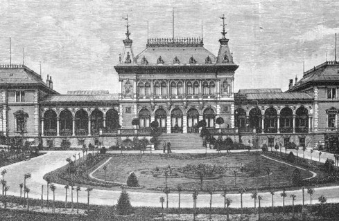 The Kurhaus In Bad Elster In 1880
