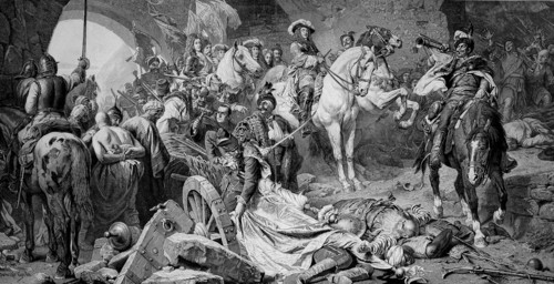 The Recapture Of Buda Castle In 1686