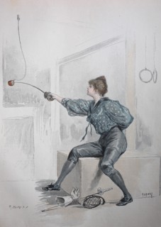 Fencing Woman