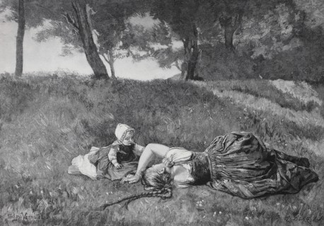 Two Sisters On The Meadow