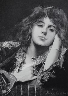 Portrait Of A Gypsy Girl