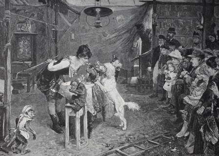 Animal Training In A Small Circus