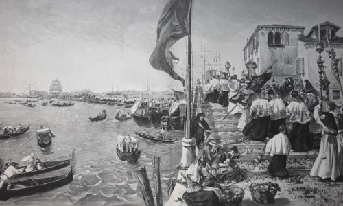 A Procession In Venice