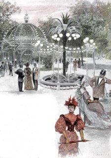 Promenade In The Garden Of The Kroll Opera House