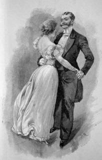 Couple Dancing Viennese Waltz