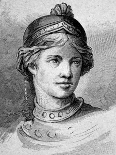 Byzantine Hair Style With Hood