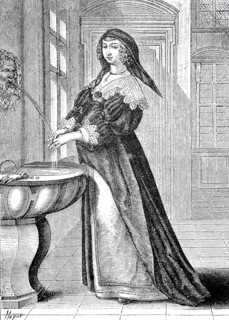 Noble Lady In The Year 1635