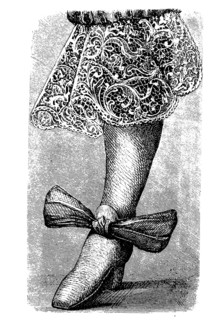 Leg Clothing With Laces
