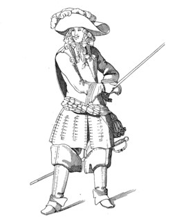 Gendarmerie Officer At The Time Of Louis Xiv.