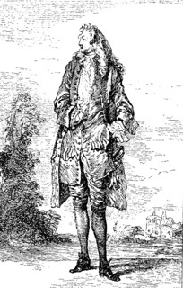 Man With His Costume In The Year 1730