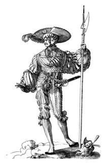 Landsknecht Without Body Armor Or Body Armour