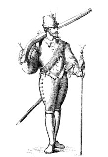 French Musketeer With Cartridge Bandolier