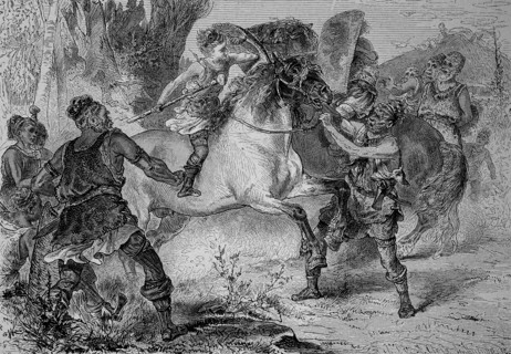 Weapons Training At The Time Of The Ancient Germans
