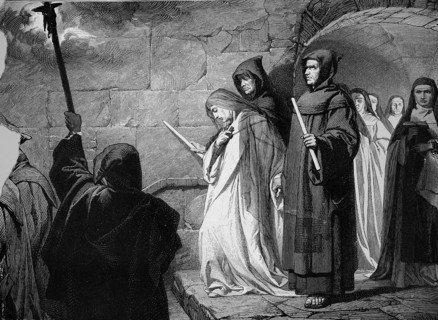 Walling Of A Nun. Immurement Is A Form Of Imprisonment